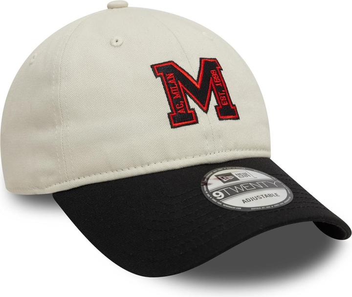 Produktbild New Era 9Twenty Adjustable Cap - AC Mailand beige