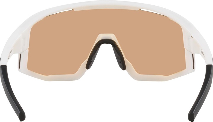 Actual product image Bliz Fusion Small Nano Optics Nordic (white-coral-orange, CAT.1-3, white-coral-orange)