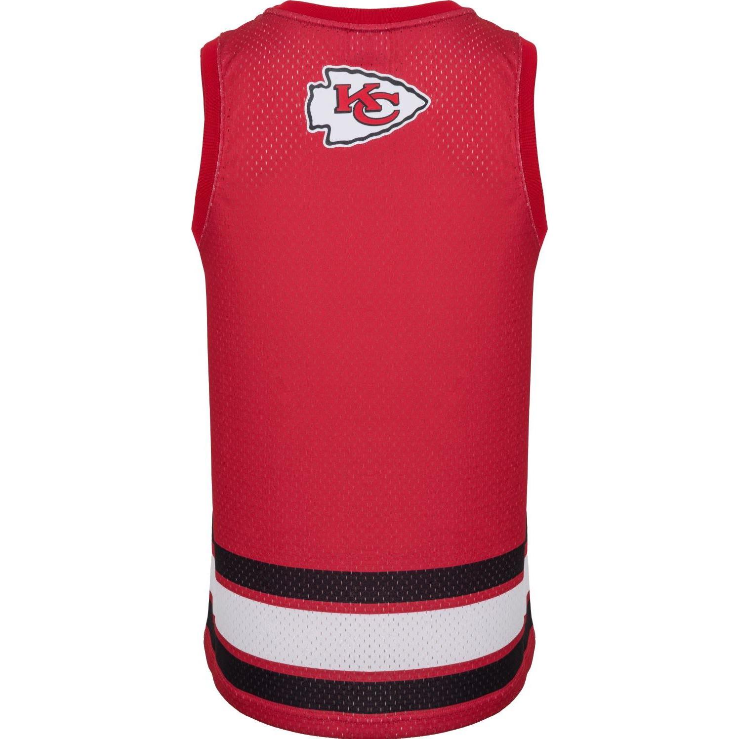 Thumbnail - Mitchell & Ness, Herren, Sportshirt, Jersey Tank Top - Kansas City Chiefs - M (M), Rot, M