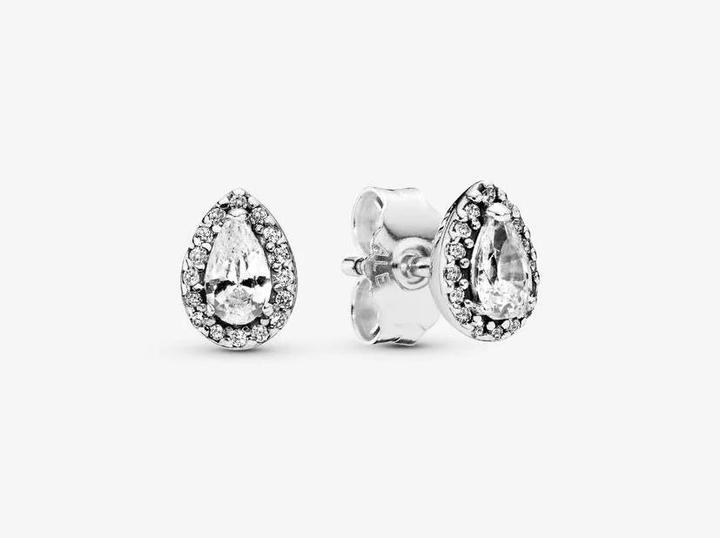Actual product image Pandora Radiant drops stud earrings (Silver)