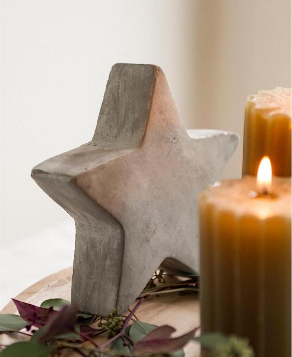 Produktbild Esmée Stern aus Beton (4 x 15 x 15 cm)