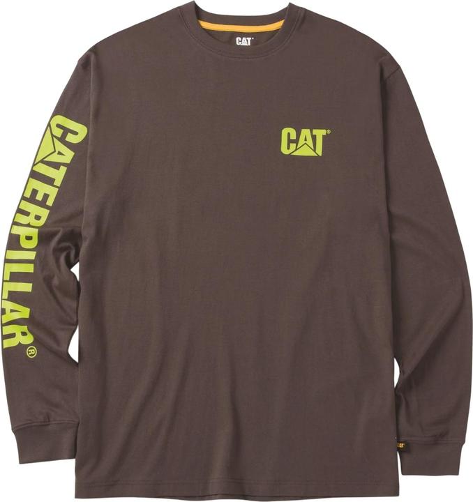 Actual product image Cat Mens Trademark Banner Long-Sleeved T-Shirt (L)