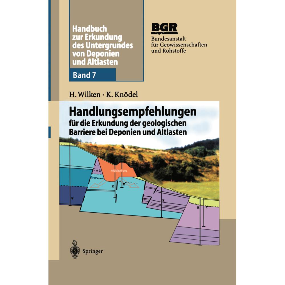 Handbuch zur Erkundung des Untergrundes von Deponien und Altlasten, Fachbücher