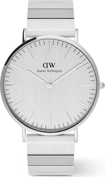 Daniel Wellington Klassieke Piano Link Zilver Unitone (Analoog horloge, 40 mm)