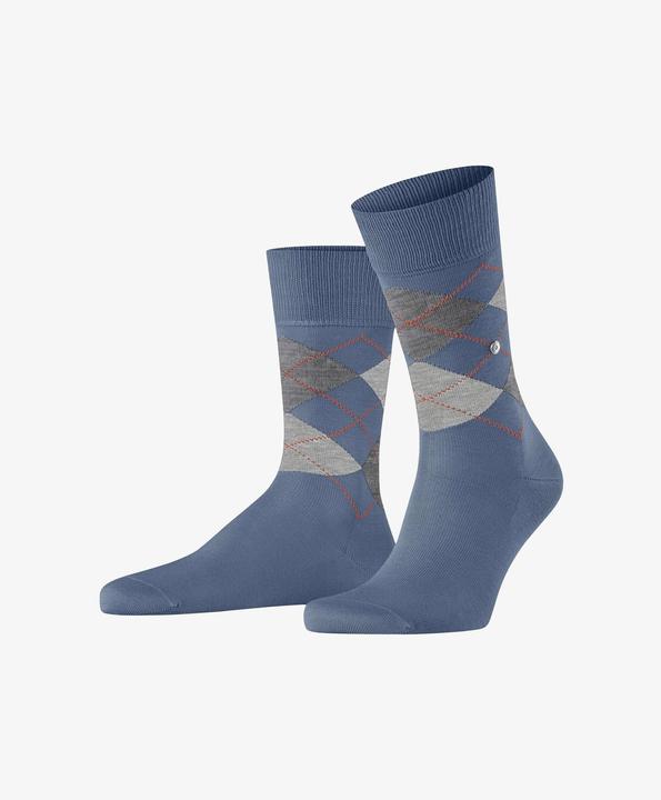 Immagine prodotto Burlington Socken "Manchester" violett gestreift (Confezione singola, 40 - 46)
