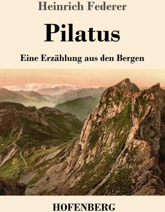 Produktbild Pilatus (Deutsch, Heinrich Federer, 2020)