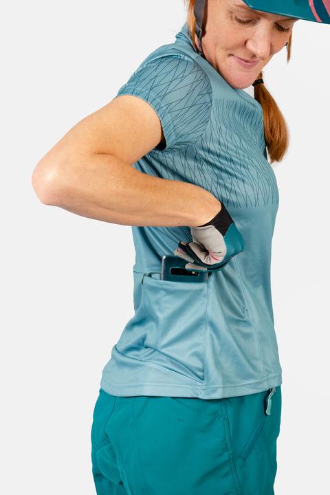 Actual product image Endura Ladies Hummvee Ray Jersey (short sleeve) (XL)