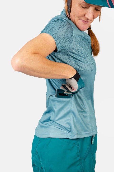 Actual product image Endura Ladies Hummvee Ray Jersey (short sleeve) (XL)