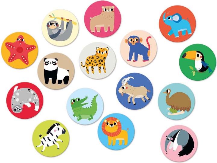Actual product image Banana Panda - Memory -Spiel für unterwegs Wilde Tiere - 30-tlg.