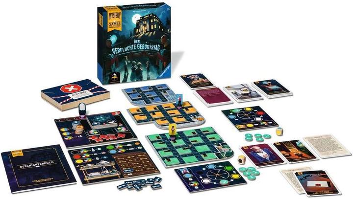 Actual product image Ravensburger The cursed birthday (German, 2 - 4 Players)
