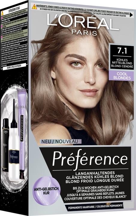 Kühles Mittelblond/Blond cendré