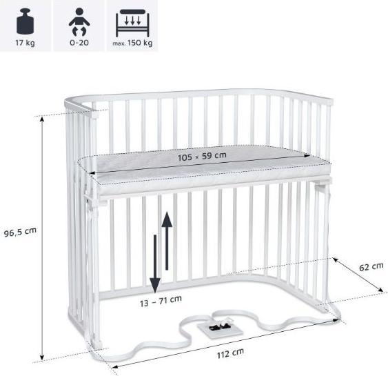 Immagine prodotto Babybay Boxspring XXL (59 x 105 cm)