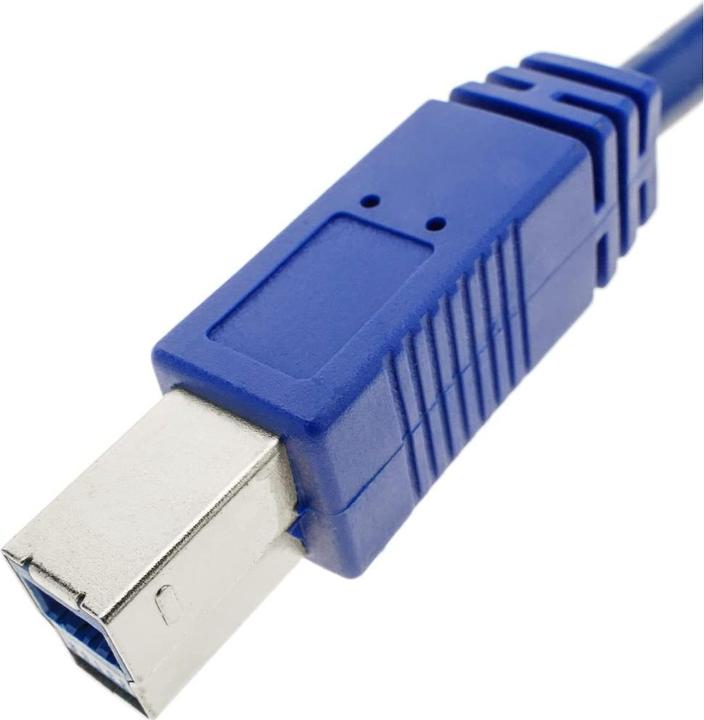 Produktbild Techly USB3.0 Kabel Stecker Typ A/Stecker Typ B (3 m, USB 3.0)