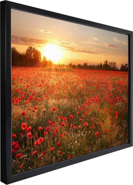 Actual product image Trenddeko Poppy field in sunset (50 x 60 cm)