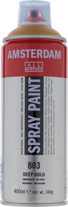 Image du produit Amsterdam Spray acrylique (Peinture dorée, 400 ml)