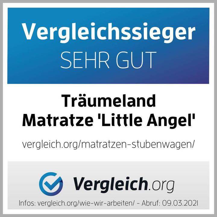 Label énergétique Träumeland Matelas berceau Little Angel (40 x 90 cm)