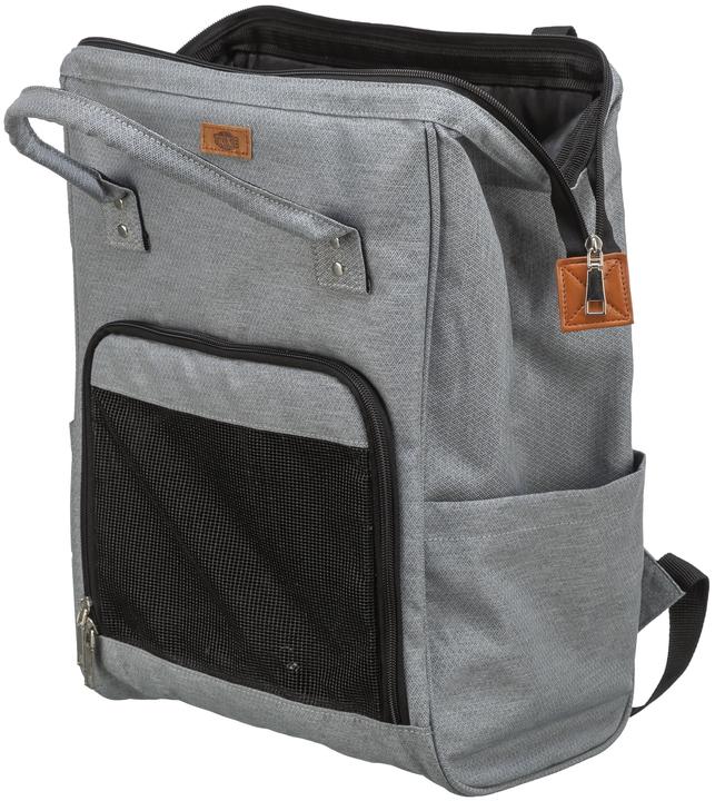 Actual product image Trixie Ava backpack, 32 × 42 × 20 cm, grey (Dog)