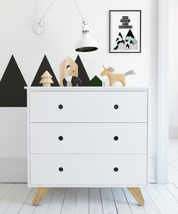 Image du produit Möbilia Commode (95 x 50 x 90 cm)