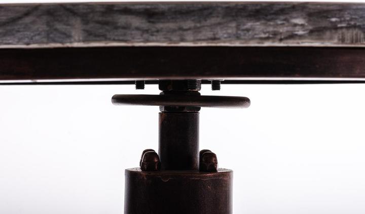 Immagine prodotto CLP Tavolo da bar Lumos, legno, bronzo