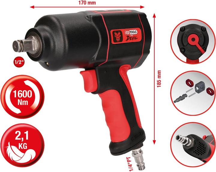 Produktbild KS Tools The Devil (Druckluft)