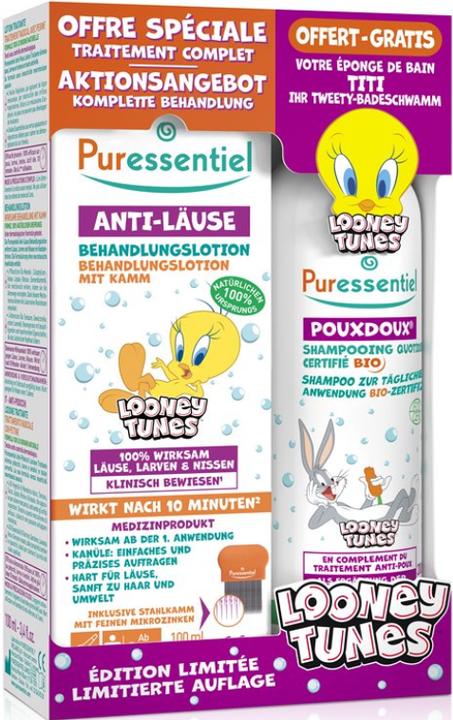 Produktbild Puressentiel Anti-Läuse Warner Bros Set Lotion + Shampoo (1 ml)