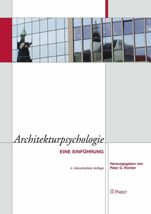 Produktbild Architekturpsychologie (Deutsch, Peter G. Richter, 2008)