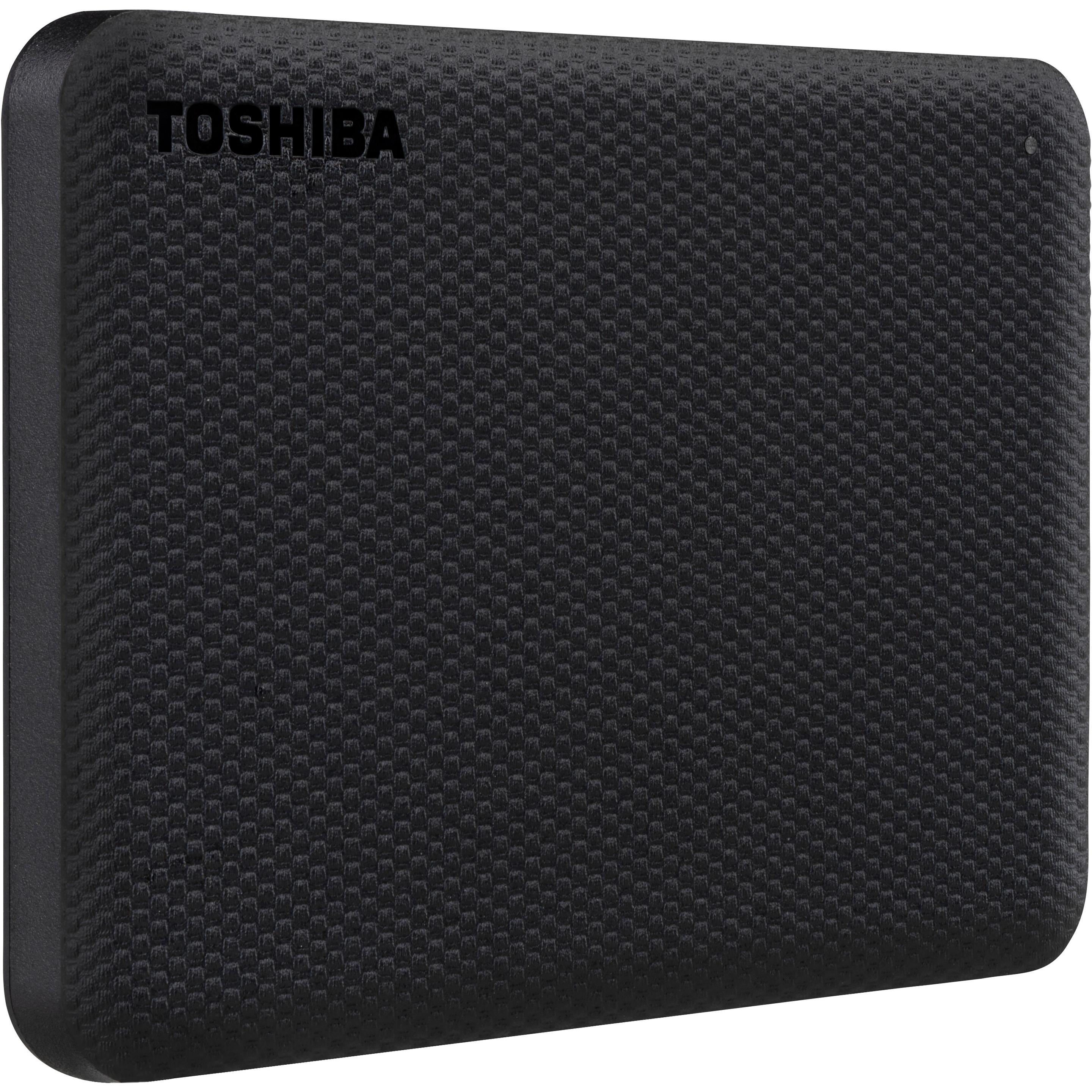Toshiba Canvio Advance V2 (4 TB), Externe Festplatte, Schwarz