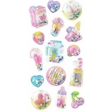 Teka 3D-Shaker-Aufkleber - Snacks 15 Stk (47994603)