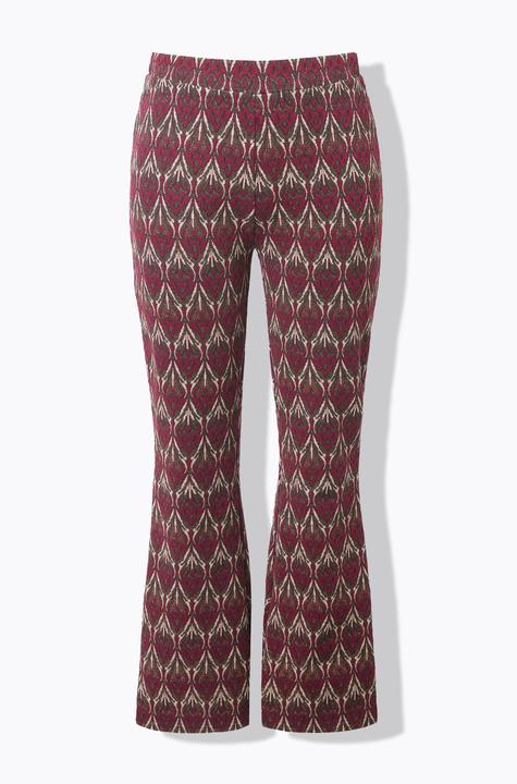 Produktbild Studio Untold Schlaghose, Flared Legs, Jacquardmuster, Glitzer (44)