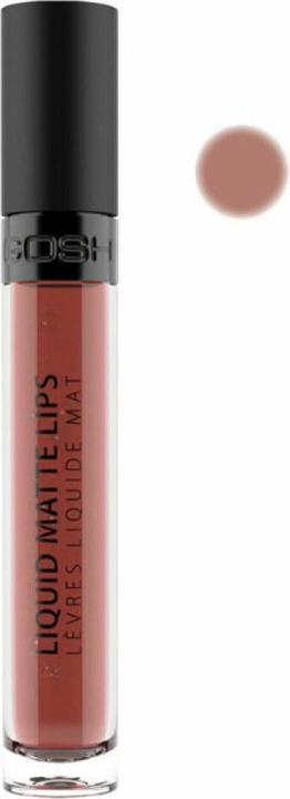 Produktbild Gosh Liquid Matte Lips 007 Nougat Crisp 4ml (007 Nougat Crisp)