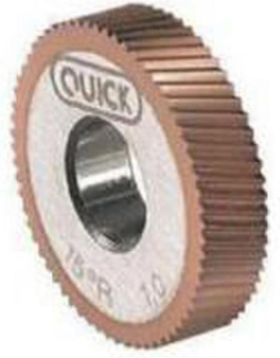 Actual product image Quick Knurl cutter HSSE-PM DIN 82 RGE 45 degrees right 21,5mm 1,2mm Uni-Dur