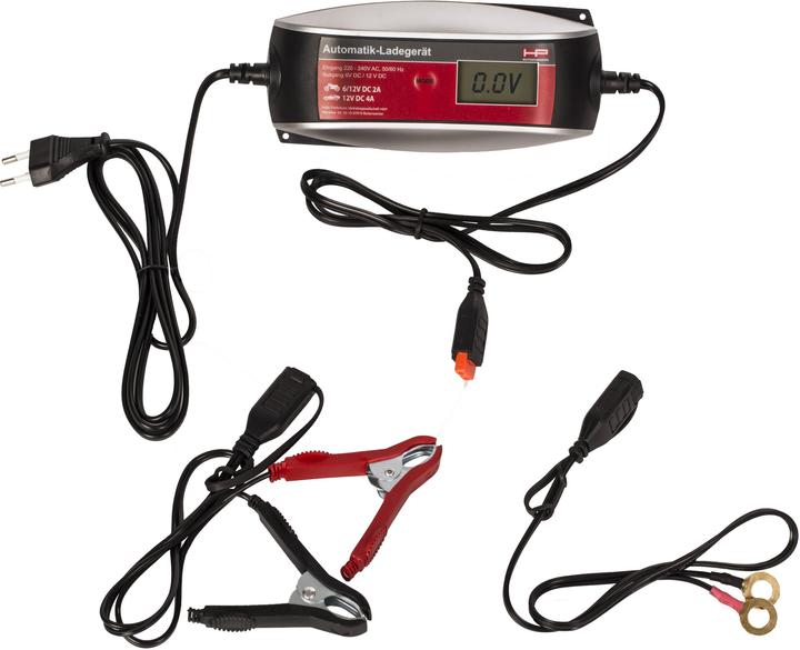 Produktbild HP Autozubehör Ladegerät Smart (12V, 6V, 4 A)