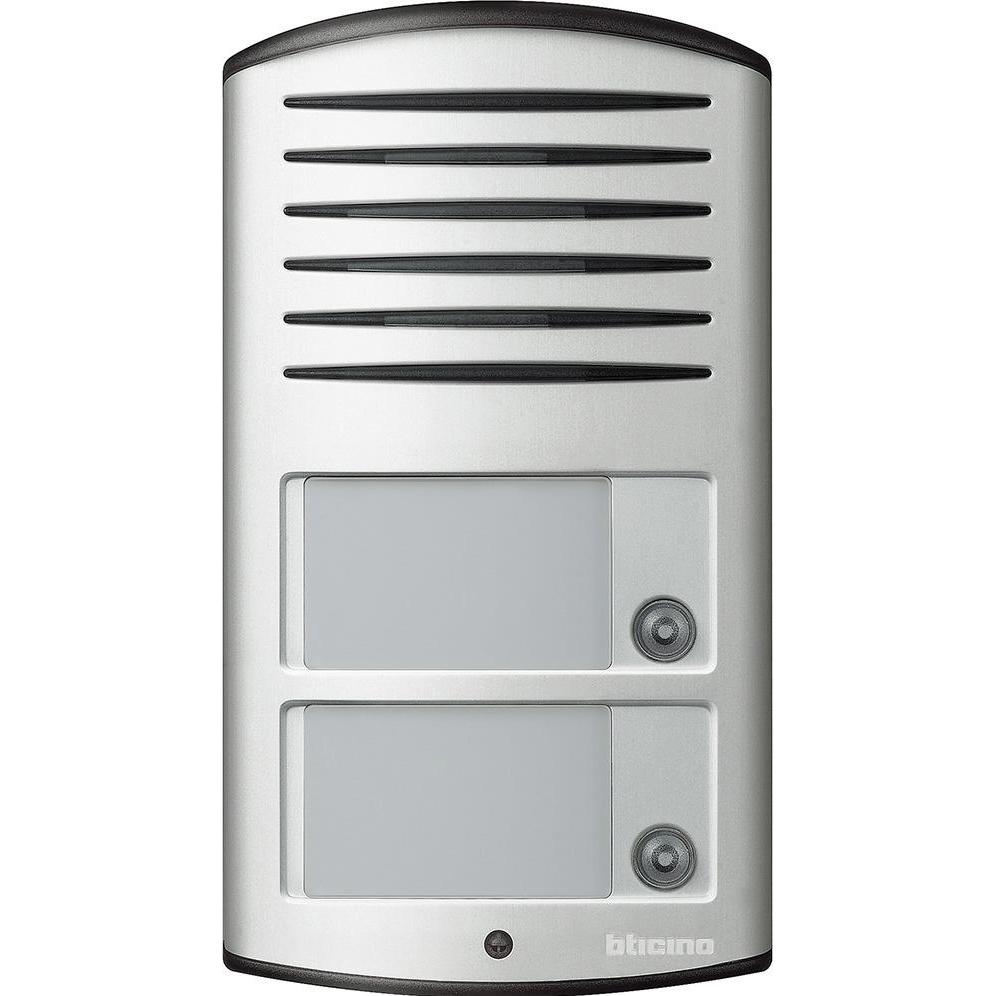 Legrand, Klingel + Türsprechanlage, Aufputz-Türstation LINEA2000 Audio mit 2 Ruftasten