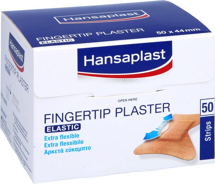 Actual product image Hansaplast Fingertip plaster Elastic especially flexible, 50 pcs. plasters (50 x)