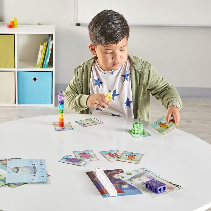 Immagine prodotto Learning Resources Set di attività di cubi plug-in MathLink 1-10 (Inglese)