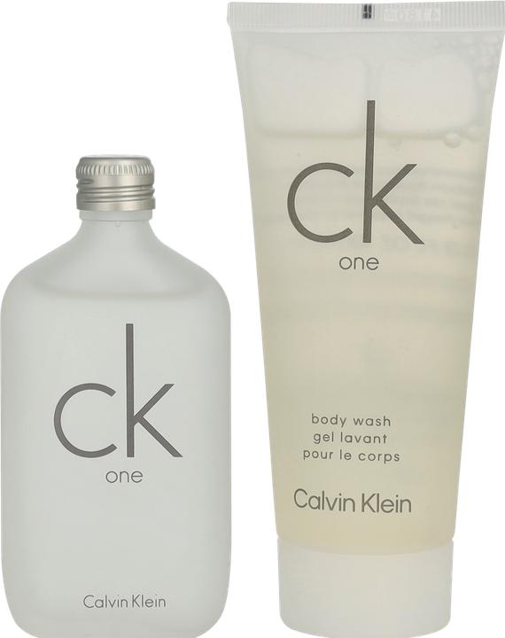 Immagine prodotto Calvin Klein Set regalo unisex CK One 50ml Eau de Toilette e 100ml Gel doccia (Set di profumi)