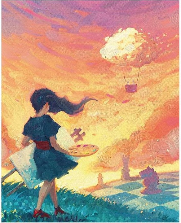 Actual product image Asmodée RTID0001 - Canvas - painting / Card game, 1-5 players, ages 14+ (DE edition) (German)