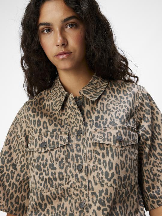 Produktbild Object Leoprint Minikleid (XS)