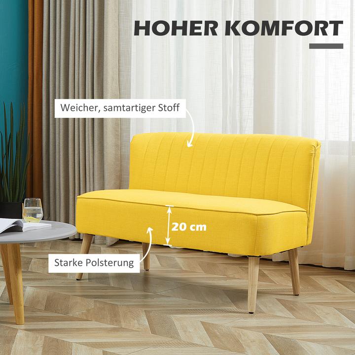 Actual product image Homcom Sofa for 2 persons (2 person sofa)