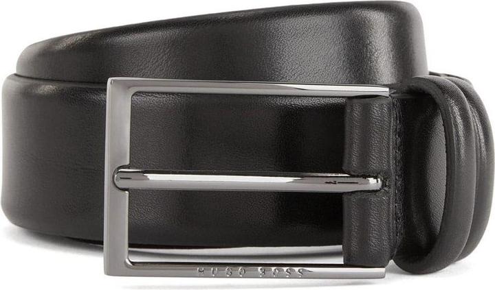 Actual product image BOSS Mens Carmello Plain Leather Belt