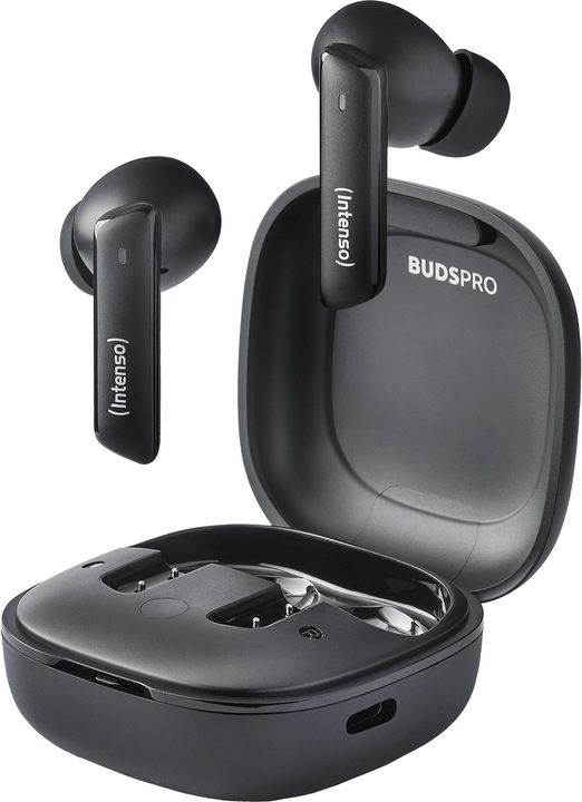 Image du produit Intenso Casque True Wireless Buds Pro T500AE noir (ANC, 9 h, Sans fil)