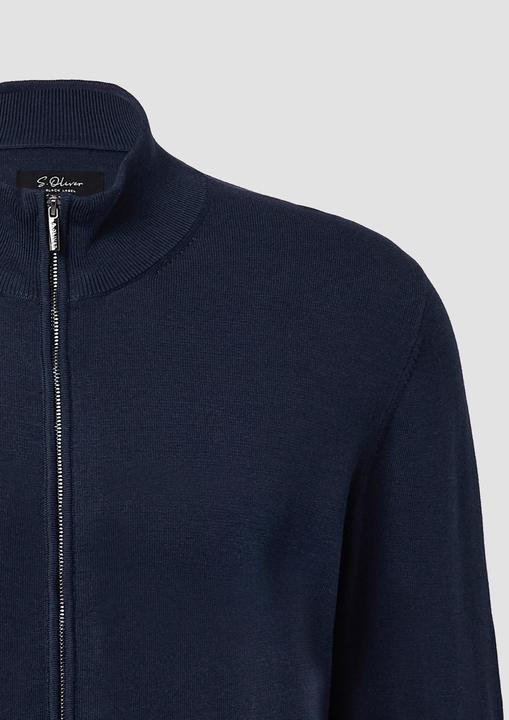 Produktbild s.Oliver Strickjacke Feine Strickjacke aus Baumwoll-Modal-Mix (3XL)