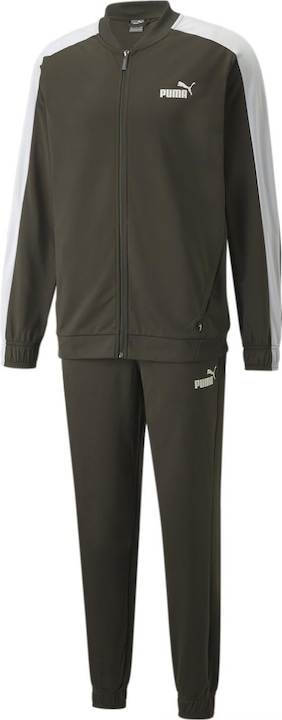Actual product image Puma Mens Baseball Jersey Tracksuit, Black-Tangerine, XXL (XXL)