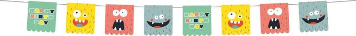 Actual product image Folat Bunting Monster Bash - 6 Meter (1 pcs.)