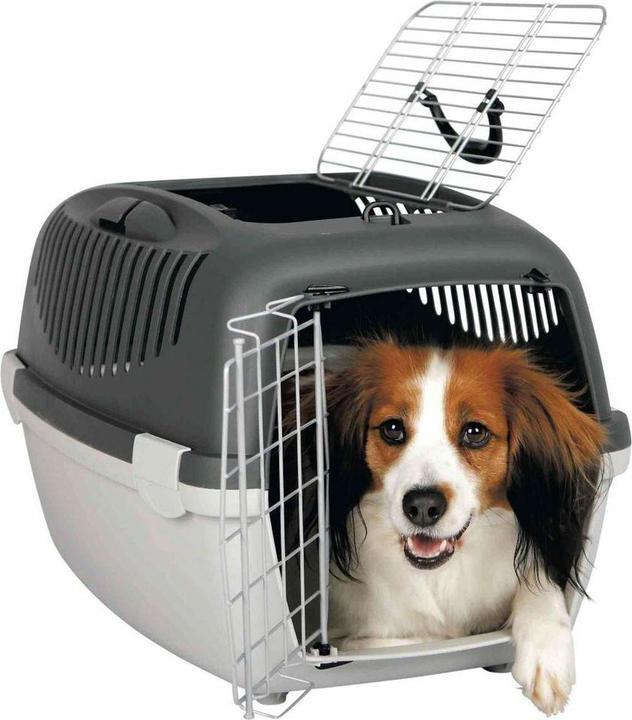 Actual product image Trixie Transport box Capri 3, Open Top (Dog, Breathable, Can be opened completely, Lockable)