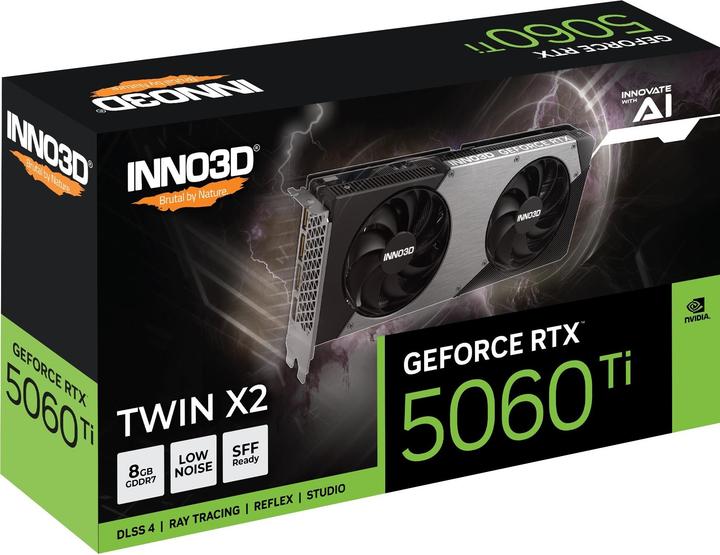 Image du produit Inno3D GeForce RTX 5060 Ti Twin X2 (8 Go)