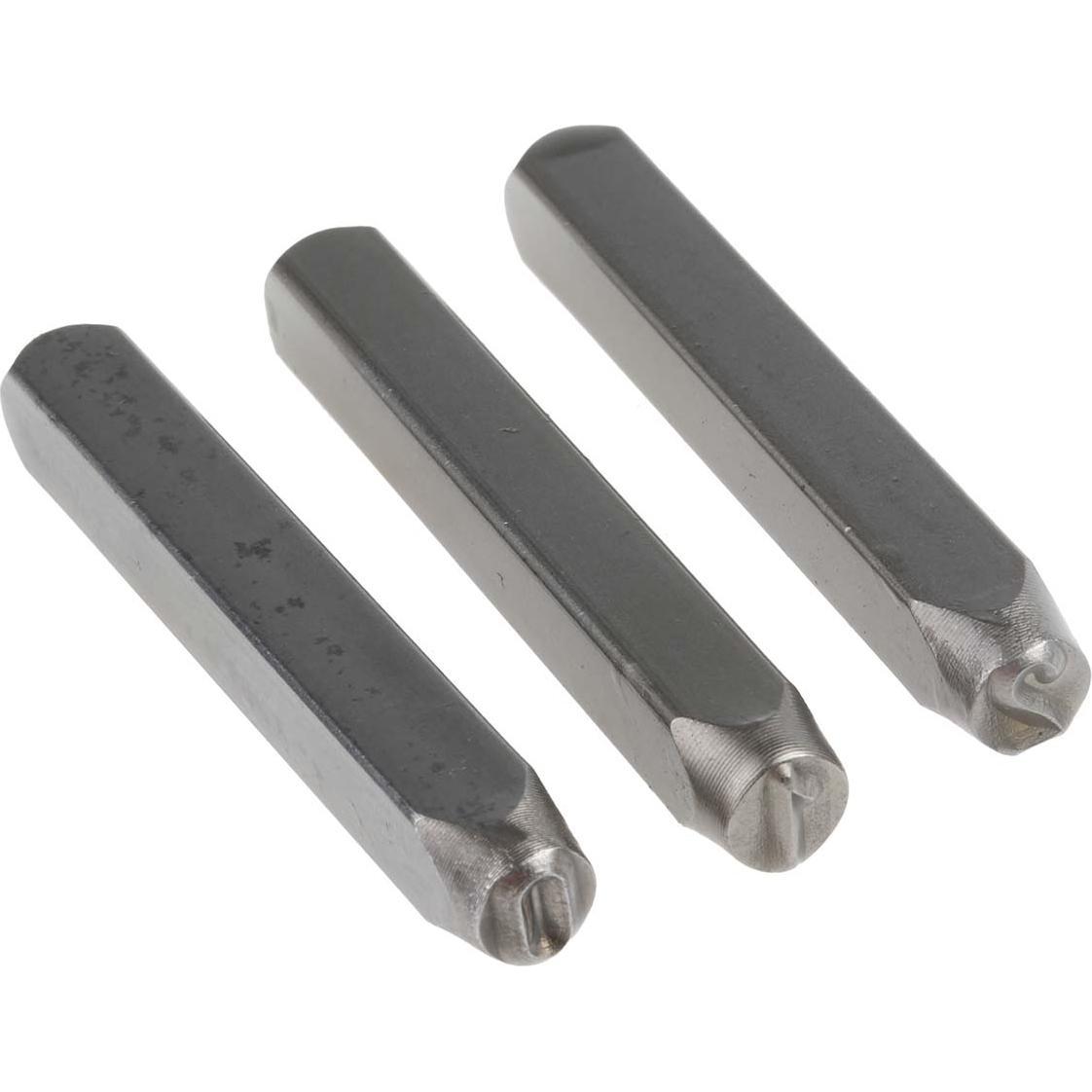 Rs Pro, Stanzwerkzeug, 6mm x 7.5mm Schlagstempel Satz 9-teilig, 0