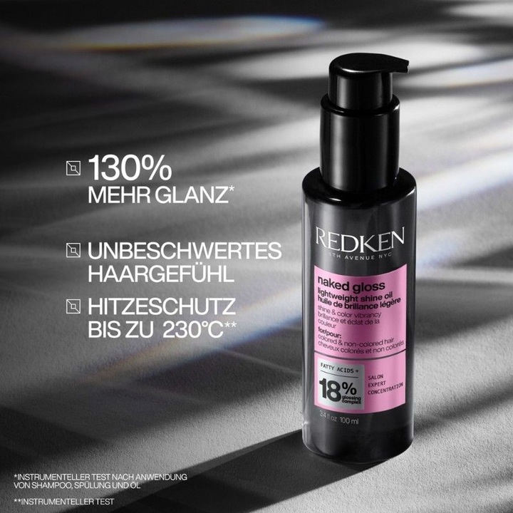 Immagine prodotto Redken Naked Gloss Lightweight Shine Oil (100 ml)