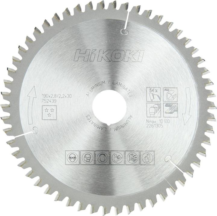 Hikoki Hm - Saw blade 190x30xZ54