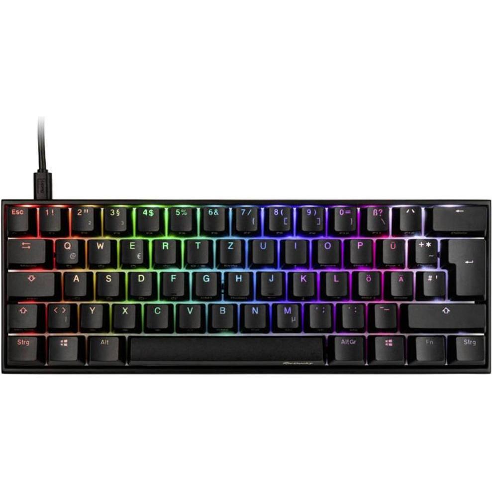 Ducky Mecha (DE, Kabelgebunden), Tastatur, Schwarz